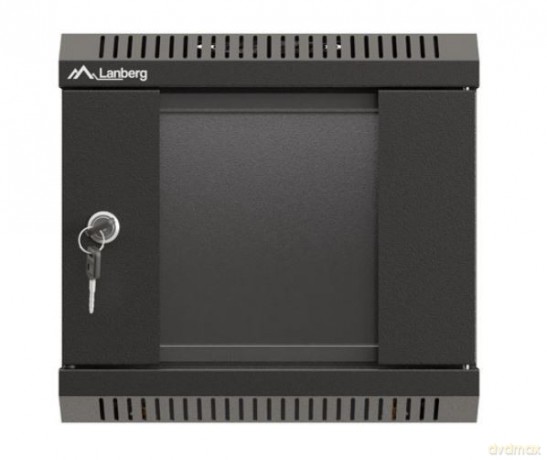 Szafa instalacyjna rack wisząca 10 cali 4U 300x300 czarna