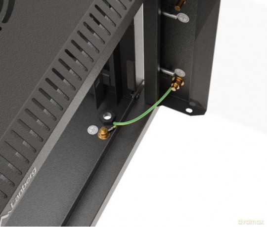 Szafa instalacyjna rack wisząca 10 cali 6U 300x300 czarna