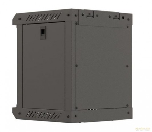 Szafa instalacyjna rack wisząca 10 cali 6U 300x300 czarna