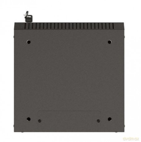 Szafa instalacyjna rack wisząca 10 cali 9U 300x300 czarna