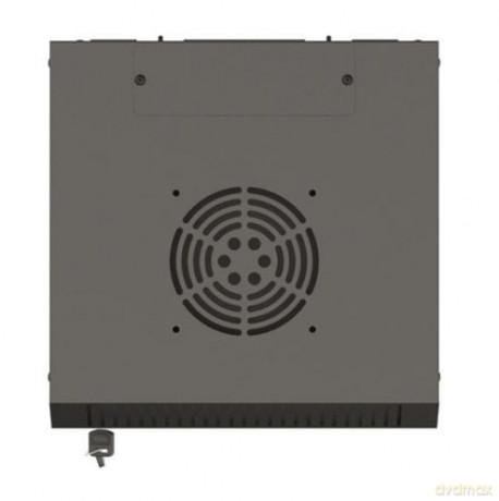 Szafa instalacyjna rack wisząca 10 cali 9U 300x300 czarna