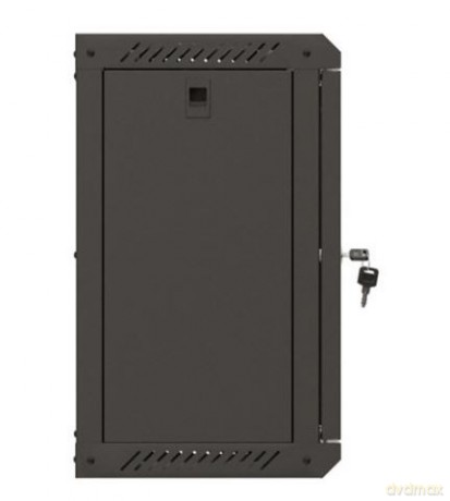 Szafa instalacyjna rack wisząca 10 cali 9U 300x300 czarna