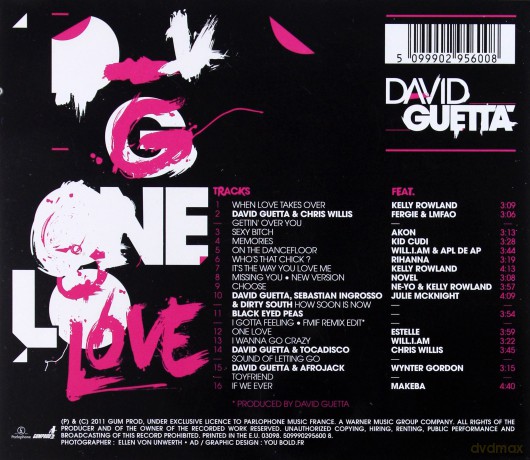David Guetta: One More Love [CD]