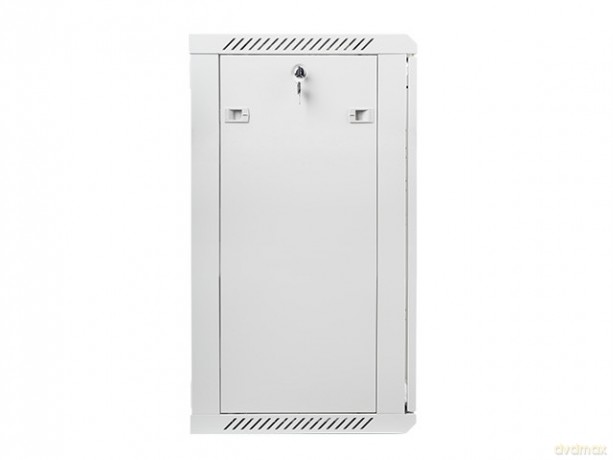 Szafa instalacyjna wisząca 19'' 18U 600X450mm szara (drzwi szklane)