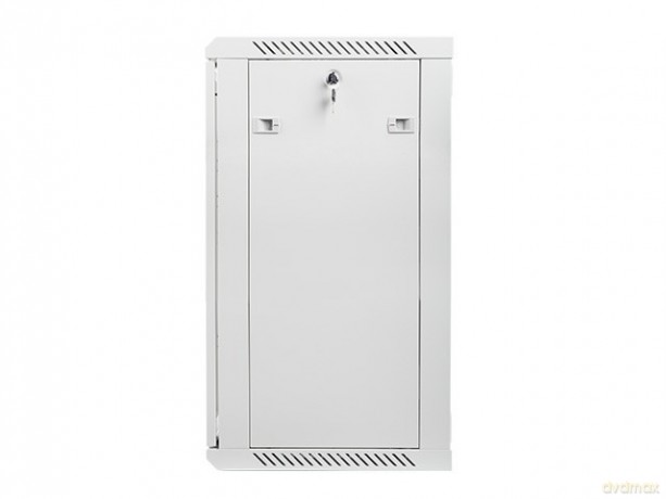 Szafa instalacyjna wisząca 19'' 18U 600X450mm szara (drzwi szklane)