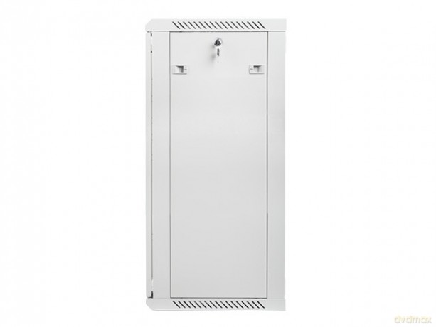 Szafa instalacyjna wisząca 19'' 22U 600X450mm szara (drzwi szklane)