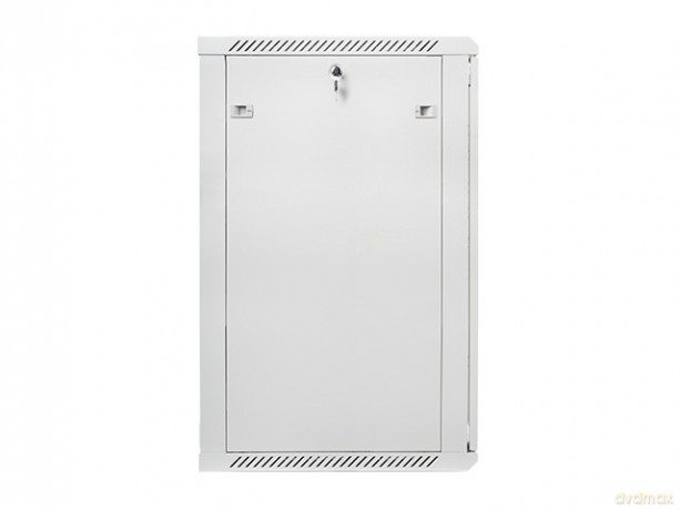 Szafa instalacyjna wisząca 19 22U 600X600mm szara (drzwi szklane)