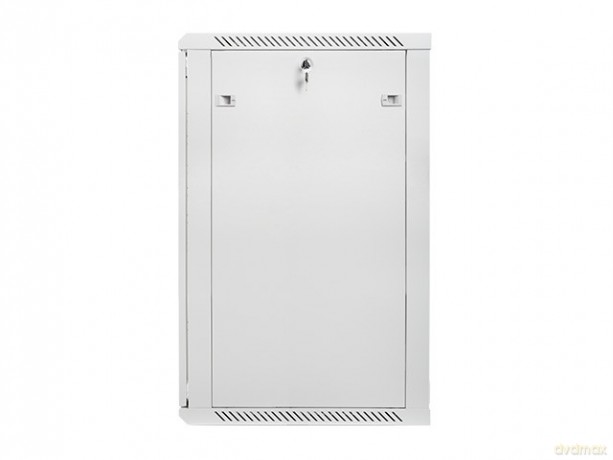 Szafa instalacyjna wisząca 19 22U 600X600mm szara (drzwi szklane)
