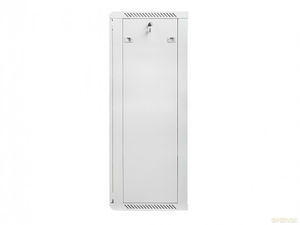 Szafa instalacyjna wisząca 19'' 27U 600X450mm szara (drzwi szklane)