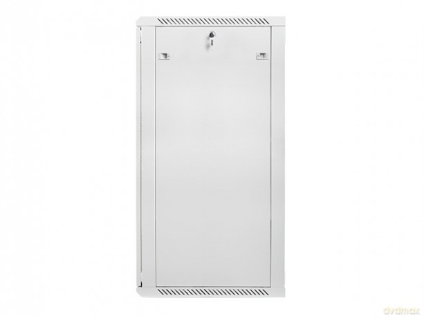 Szafa instalacyjna wisząca 19'' 27U 600X600mm szara (drzwi szklane)