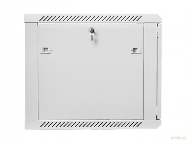 Szafa instalacyjna wisząca 19'' 9U 600X600mm szara (drzwi szklane)