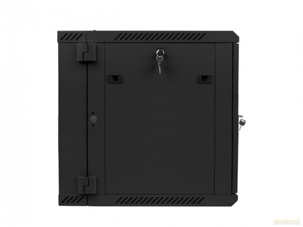 Szafa instalacyjna wisząca dwusekcyjna 19'' 12U 600X600mm czarna