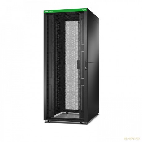 Szafa serwerowa ER8212 Easy Rack 800mm/42U/1100mm z dachem, panelem bocznym, kółkami, nóżkami i 4 wspornikami, bez podłogi, czarna