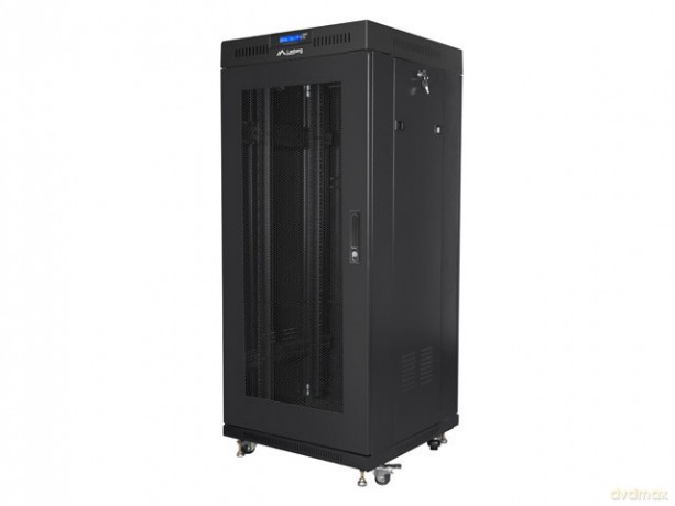 Szafa stojąca rack 19 27U 600x600 mm, czarna