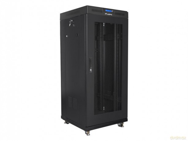 Szafa stojąca rack 19 27U 600x600 mm, czarna