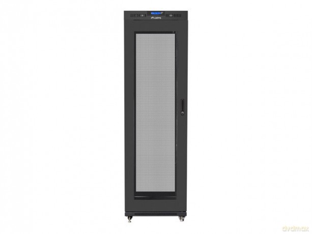 Szafa stojąca rack 19 42U 600x600, czarna