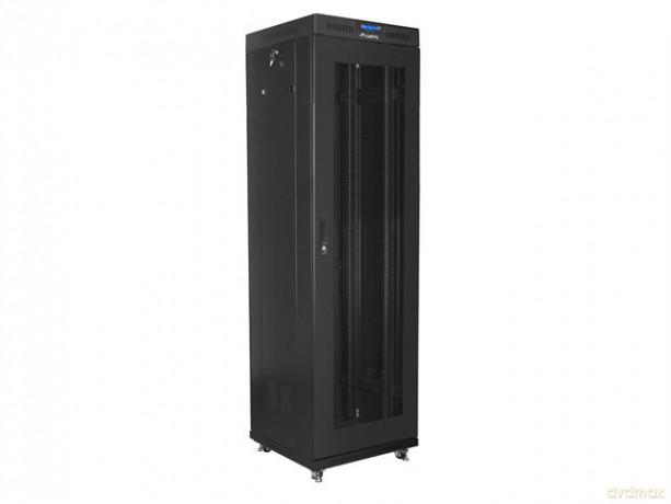 Szafa stojąca rack 19 42U 600x600, czarna