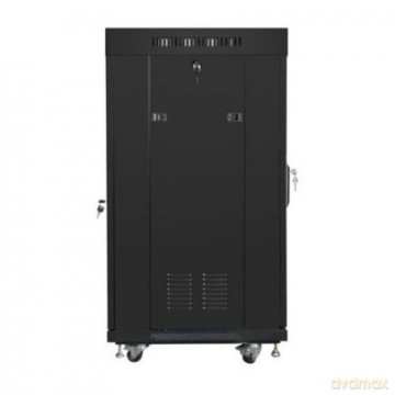 Szafa stojąca rack 19 cali 22U 600X600mm czarna LCD