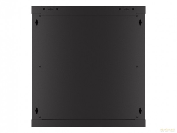 Szafa wisząca 19 cali 12U 600x450 drzwi perforowane (flat pack) czarna