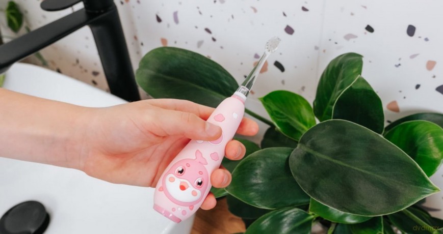 Szczoteczka soniczna Baby KIDO SMILE 1-5 lat różowa ZK3010