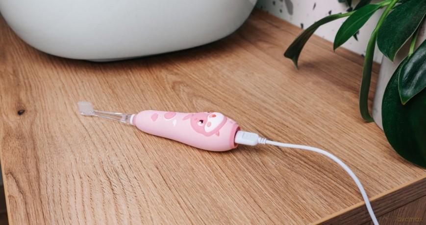 Szczoteczka soniczna Baby KIDO SMILE 1-5 lat różowa ZK3010