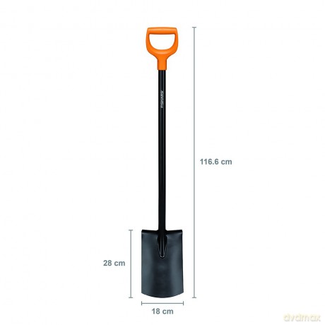 Szpadel prosty metalowy Solid 1066717