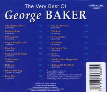 George Baker: The Very Best Of [CD]