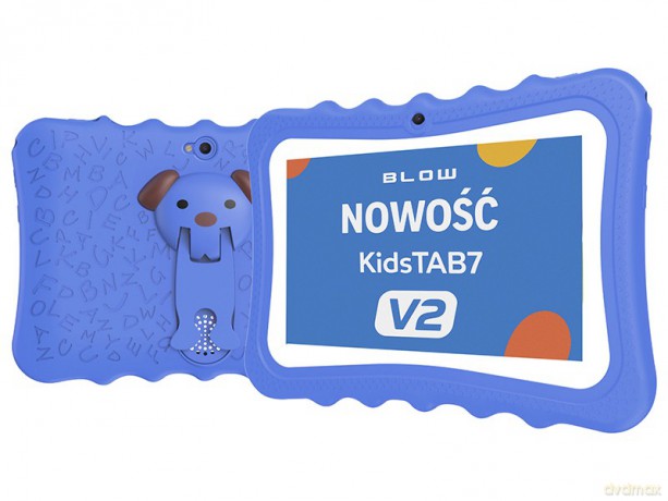 Tablet KidsTAB7 V2 4/32GB niebieskie etui kamera 2MP