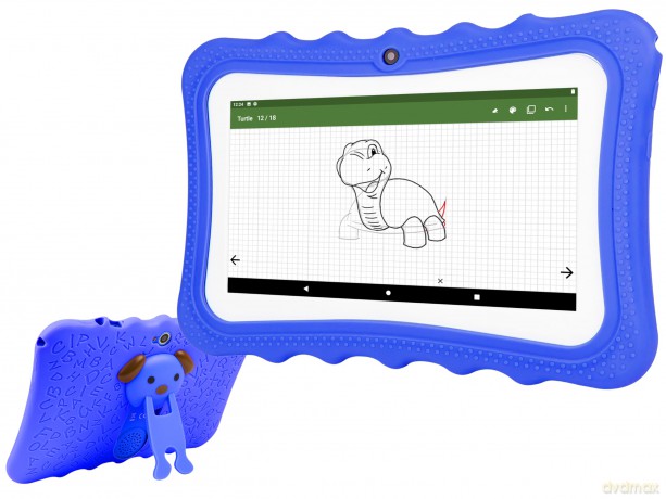 Tablet KidsTAB7.4HD2 quad niebieski + etui