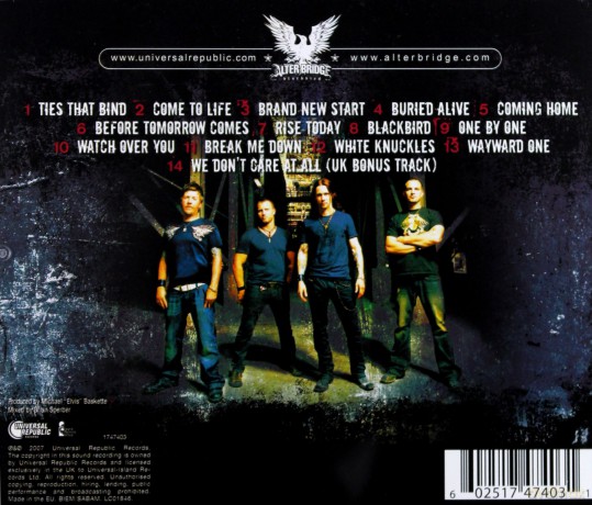 Alter Bridge: Blackbird [CD]