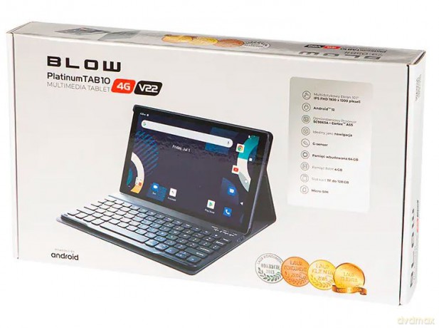 Tablet PlantinumTAB 10 4G V22 + Etui