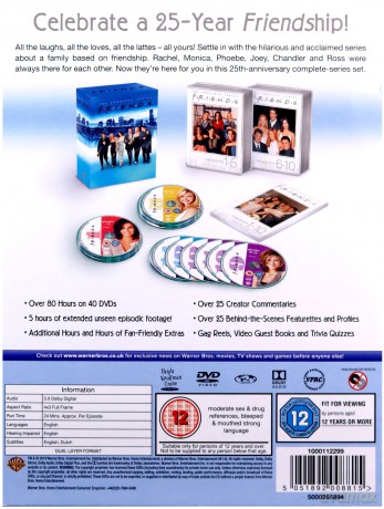 Friends Season 1-10 [BOX] [40DVD]