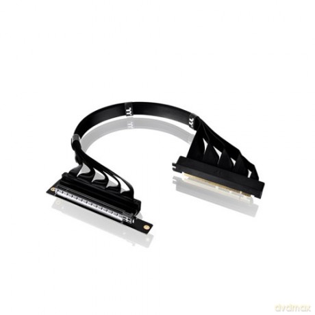 Taśma Riser - PCI- E 4.0 x16 Extender - 400 mm Dual 90°