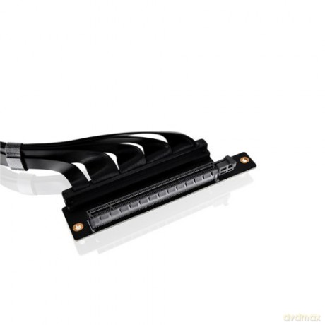 Taśma Riser - PCI- E 4.0 x16 Extender - 400 mm Dual 90°