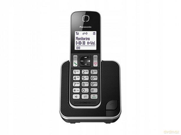 Telefon bezprzewodowy KX-TGD 310 czarny