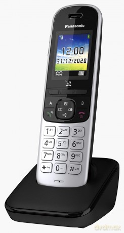 Telefon bezprzewodowy KX-TGH710PDS Dect Srebrny