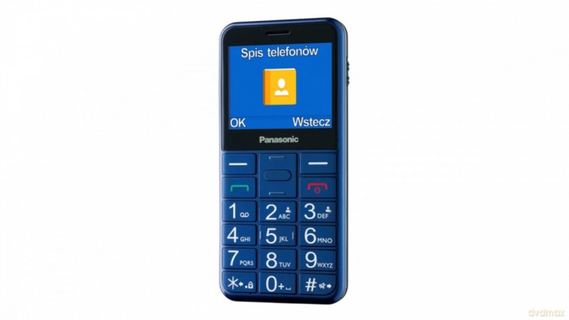 Telefon dla seniora KX-TU155 niebieski