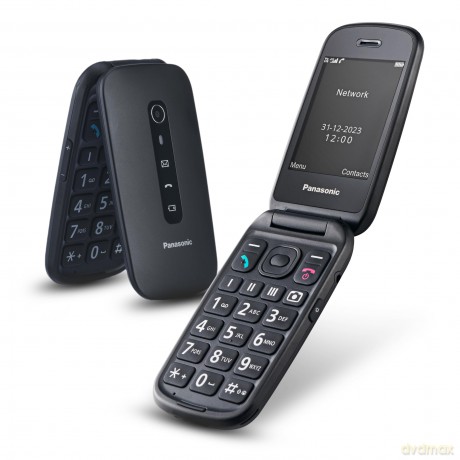 Telefon komórkowy dla seniora KX-TU550 4G czarny