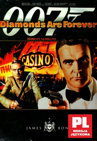 007 James Bond Diamenty są wieczne (booklet) [DVD]