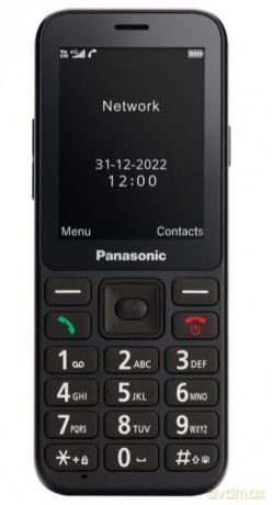 Telefon komórkowy KX-TU250 4G czarny