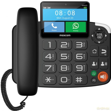 Telefon MM 42D SE 4G VOLTE VoWiFi stacjonarny na kartę SIM