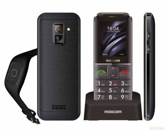 Telefon MM 735BB Comfort + opaska SOS