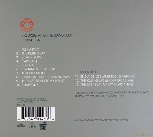 Siouxsie & The Banshees: Peepshow (Remastered) [CD]