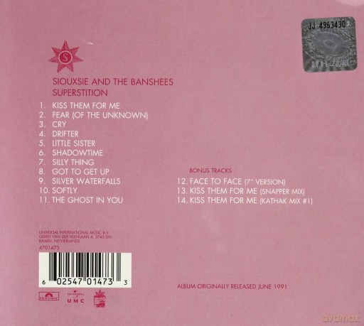Siouxsie & The Banshees: Superstition (Remastered) [CD]