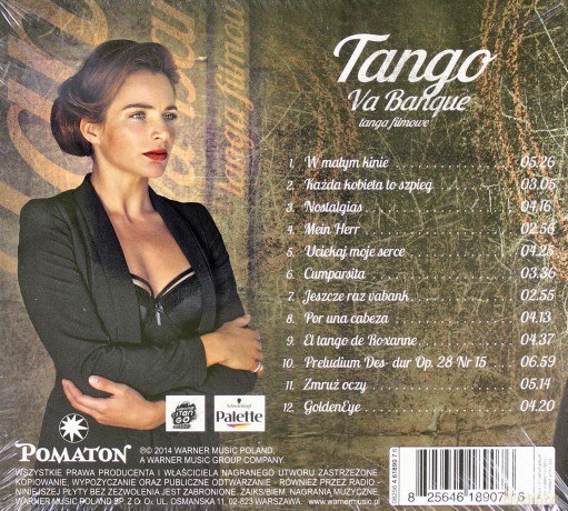 Anna Dereszowska I Machina Del Tango: Tango Va Banque (Tanga Filmowe) [CD]