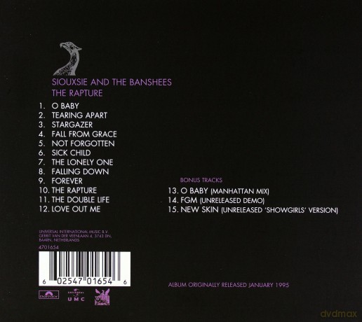 Siouxsie & The Banshees: The Rapture (Remastered) [CD]