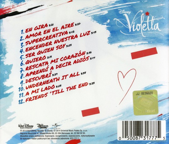 Gira mi Cancion Soundtrack (Disney) (Violetta) [CD]