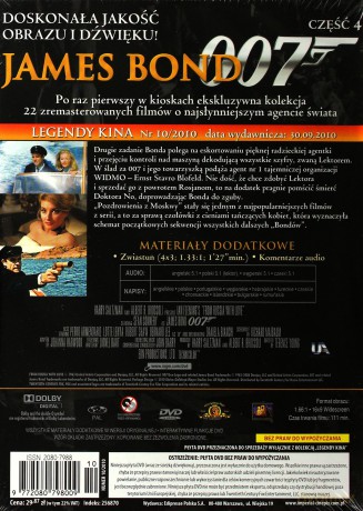 007 James Bond Pozdrowienia z Rosji (booklet) [DVD]