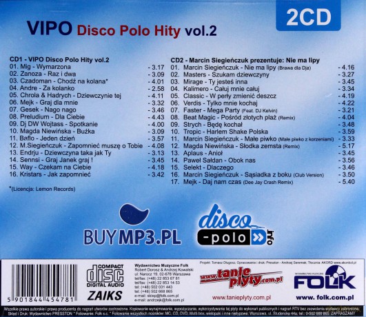 Vipo Disco Polo Hity Vol. 2 [2CD]