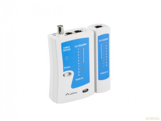 Tester kabli RJ-45, RJ-12, RJ-11, Coaxial